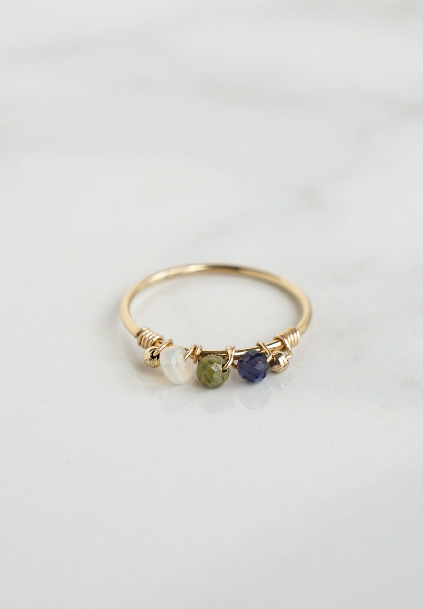Oui - Bague trois pierres