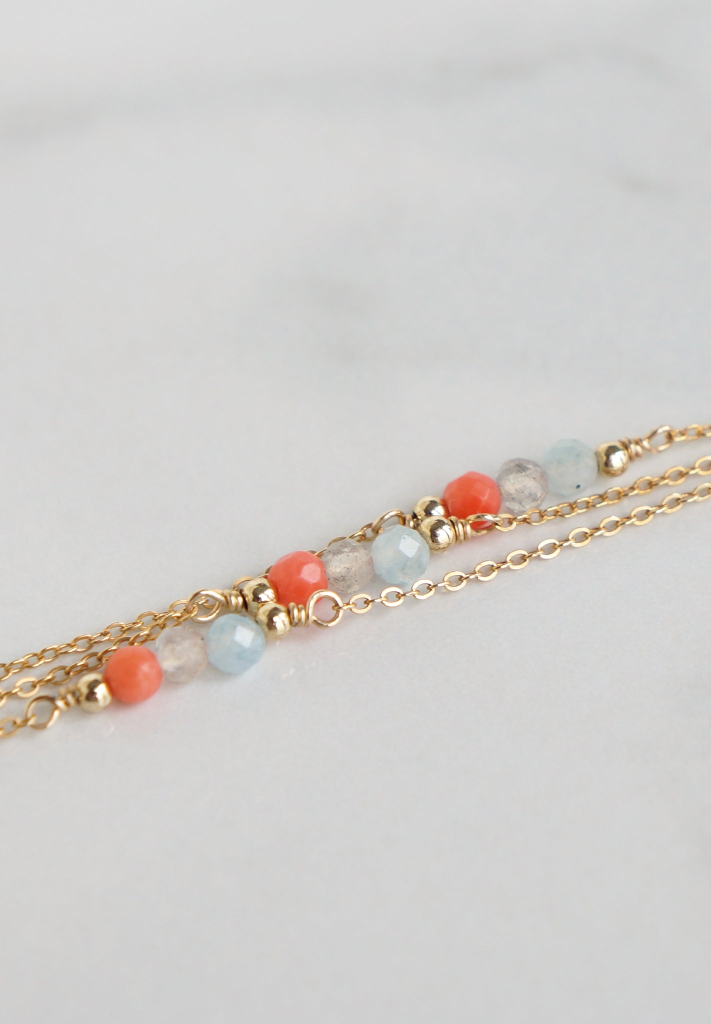 Bla Bla Bla - Bracelet trois rangs