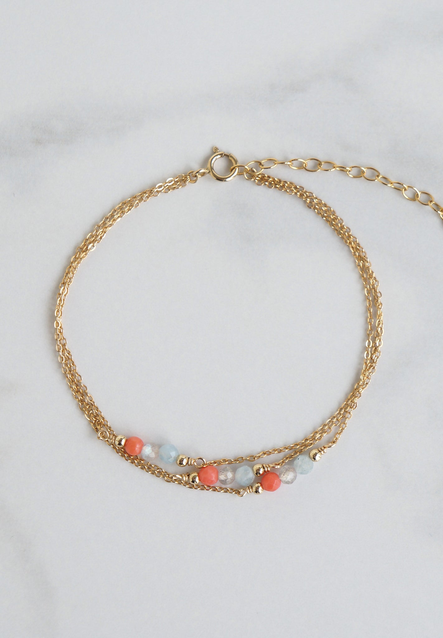 Bla Bla Bla - Bracelet trois rangs