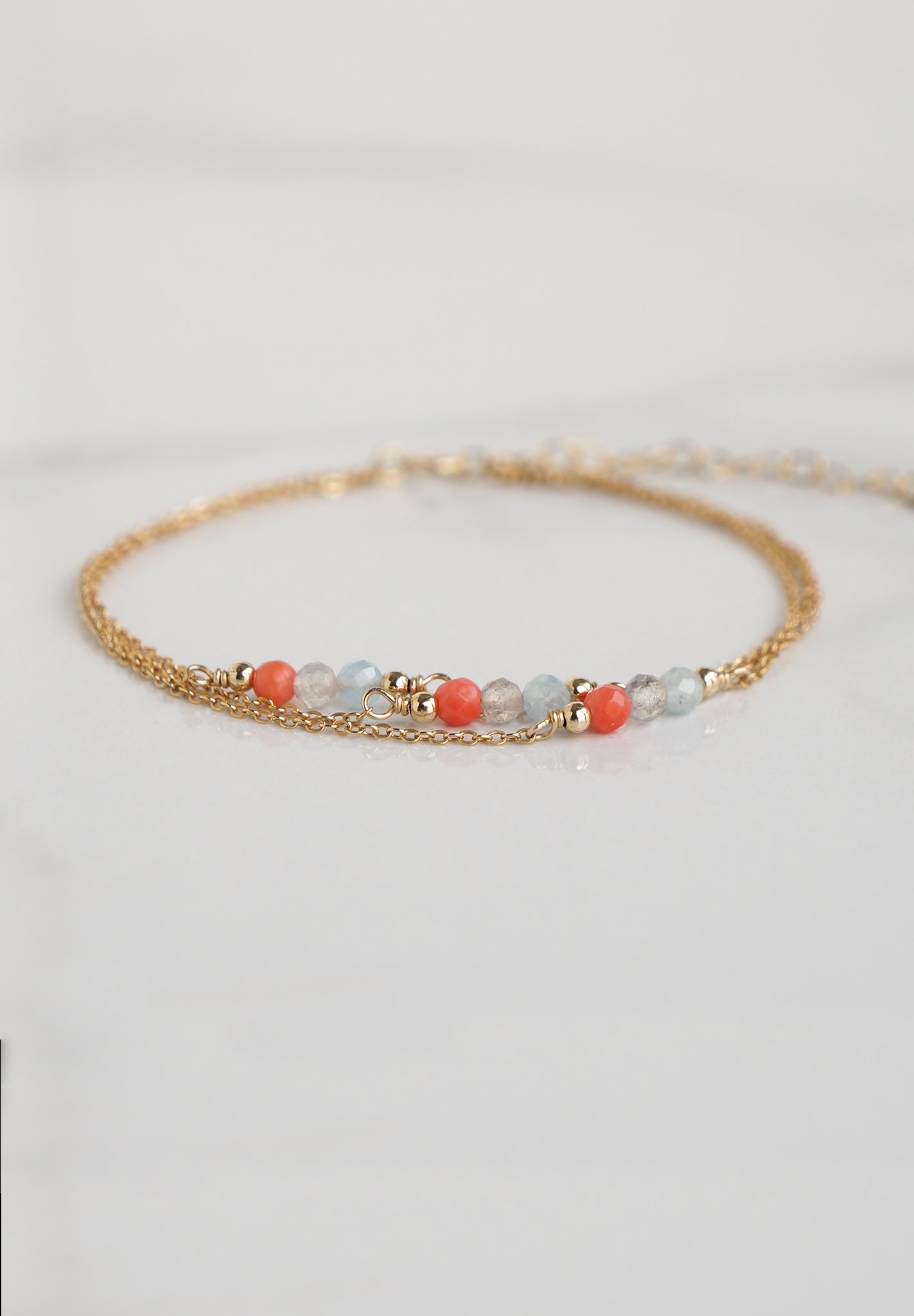 Bla Bla Bla - Bracelet trois rangs