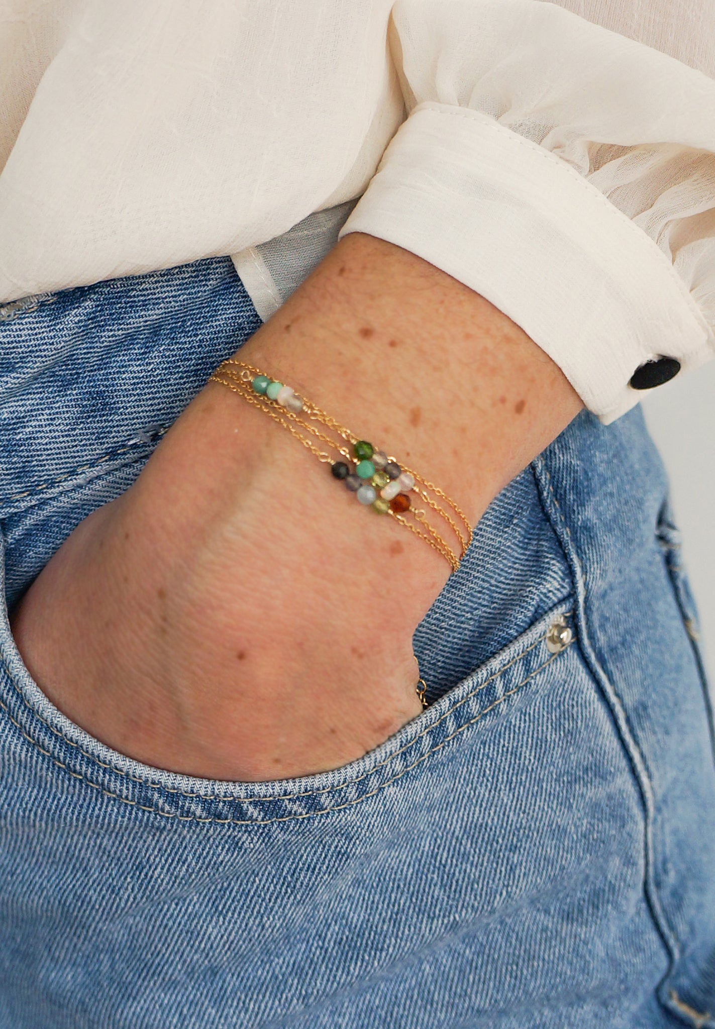 Love - Bracelet 4 pierres